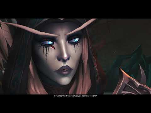 Anduin Sylvanas Epilogue In Game Cutscene - Patch 9.2.5