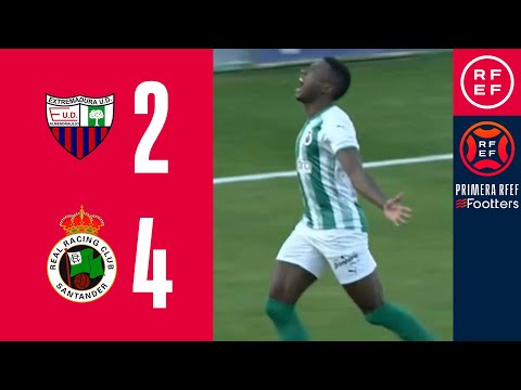 RESUMEN I Extremadura UD 2-4 Real Racing Club I PrimeraRFEF I Jornada 17 I Grupo 1