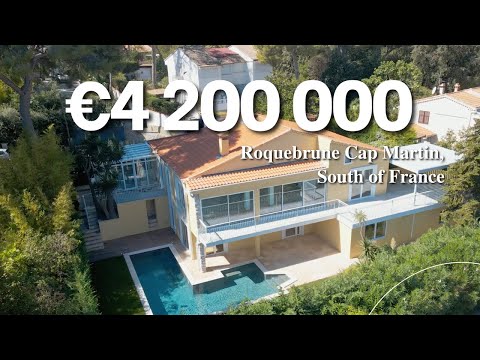 Fantastic location villa in Roquebrune-Cap-Martin / SPARK & PARTNERS