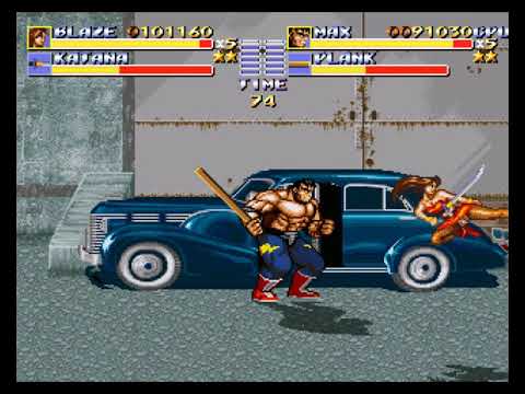 Streets of Rage Remake v5.1 The Punisher Arcade Mod Longplay Complete + Ending