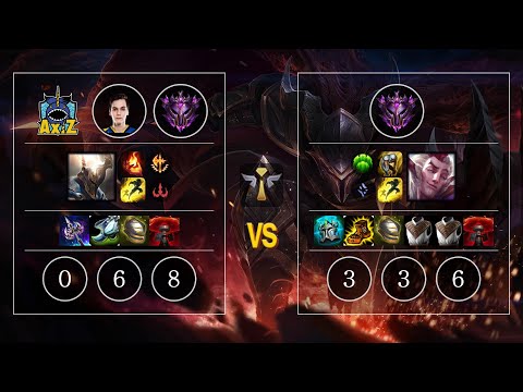 AXIZ Corporal Pantheon vs Rakan Sup - KR Patch 10.13
