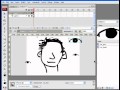 Animate a Character with Blinking Eyes in Flash - Part 4