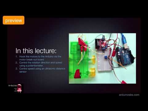 Arduino SbS Preview - DC motor Part 1 of 3