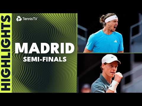 Zverev & Fils Clash; Zverev vs Blockx | Madrid 2026 Semi-Final Highlights