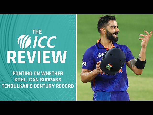 Ponting on whether Virat Kohli can catch Sachin Tendulkar | The ICC Review Ponting on whether Virat Kohli can catch Sachin Tendulkar | The ICC Review