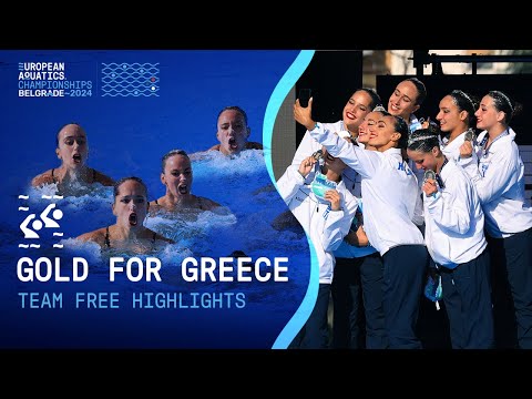 Greece Win Gold in Team Free Final | HIGHLIGHTS | | Belgrade 2024