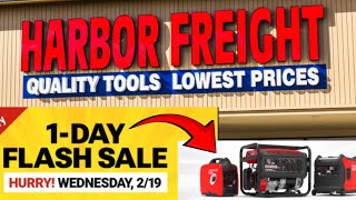 Harbor Freight Flash Sale on Predator Generators!