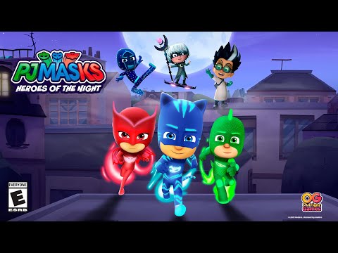 PJ Masks: Heroes Of The Night | Launch Trailer | USA English | ESRB thumbnail