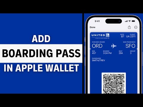 How to Add Boarding Pass in Apple Wallet 2024 (New Update)