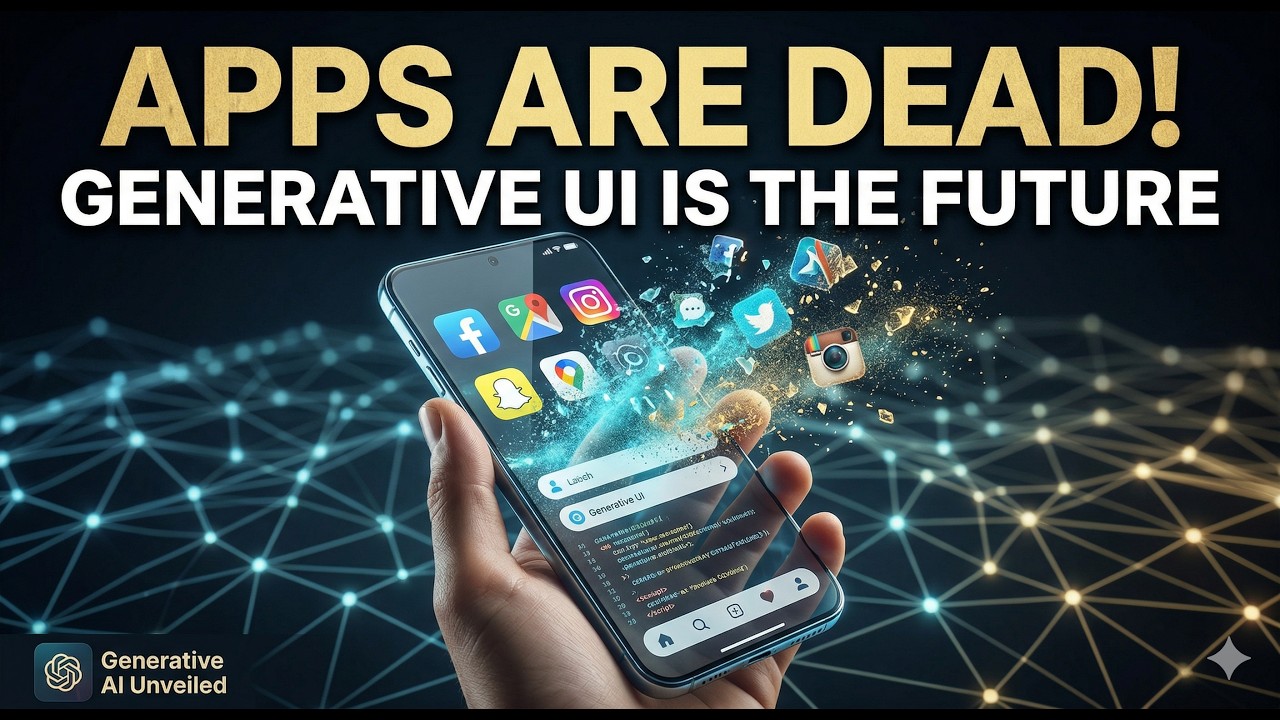 The End of Apps Why Generative UI is the Future 📱✨