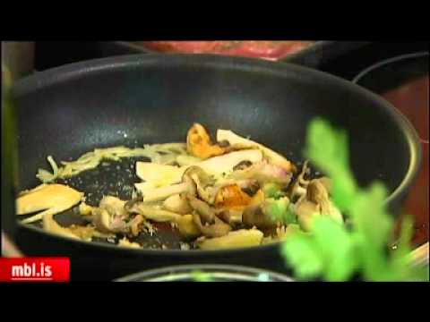 Önd með sætum kartöflum