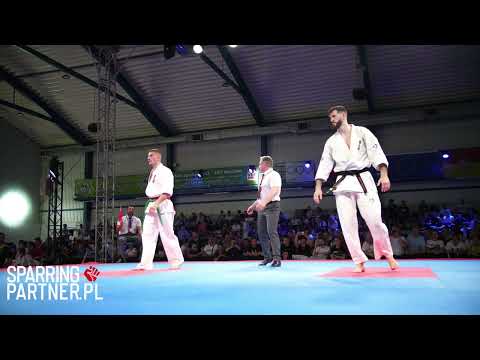 Aleksandar Komarovski vs Bence Draga Man -80kg European Karate Kyokushin Championships