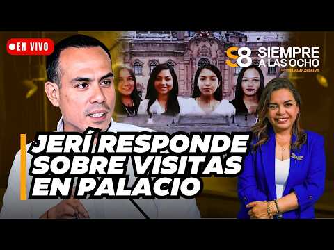 🟡 JOSÉ JERÍ RESPONDE SOBRE VISITAS NOCTURNAS EN PALACIO DE GOBIERNO | Siempre a las ocho