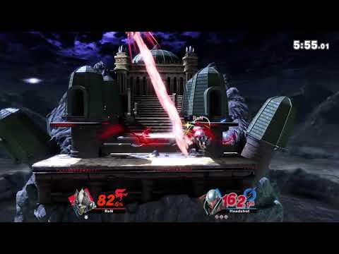 headshot (D.samus) vs ReN (Wolf)