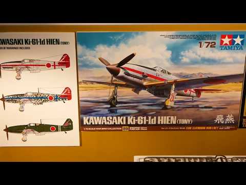 Tamiya 1/72 Kawasaki Ki-61-Id Hien (12683) Overview