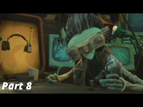 Psychonauts 2 (PS5) Gameplay Walkthrough Part 8 - Otto Mentallis
