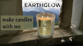 🌿Make Soy Blend Candles with me | Serotonin Collection 🧪