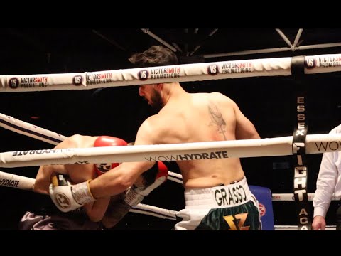 Professional British Boxer Lorenzo Grasso at Circus Tavern - 26/02/22