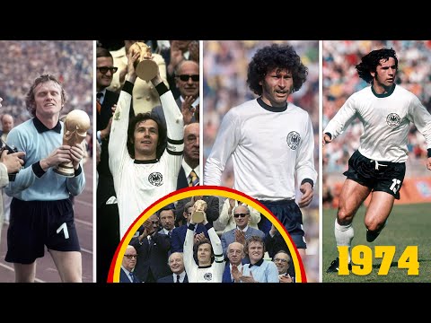 Germany National Team Squad Then and Now World Cup 1974