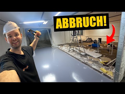 The renovation of the new hall is escalating! (Next Level)