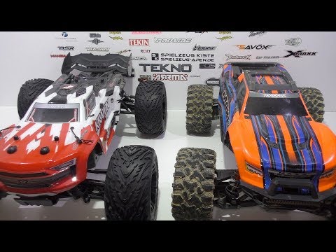 Vergleich Arrma Kraton 4s vs  Traxxas Maxx [German]