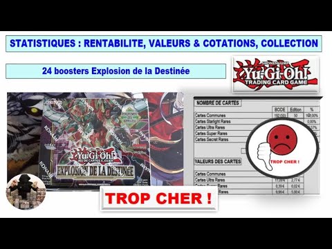 Analysis and profitability of opening a box of 24 Yugioh Destiny Blast Boosters