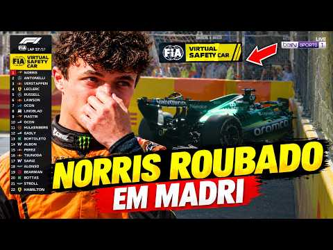 NORRIS É ROUBADO EM MADRI E ANTONELLI BENEFICIADO | GP DA ESPANHA | FORMULA 1 2026