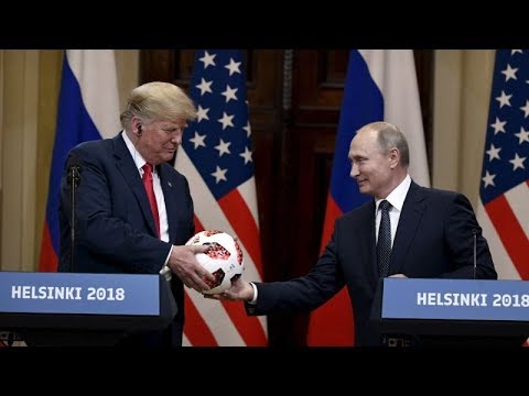 Trump Putin Helsinki Finland Full summit Press Briefing Breaking News July 16 2018 Video