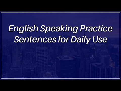 Listen and Speak English Like a Native English Listening and Speaking Practice Level 1