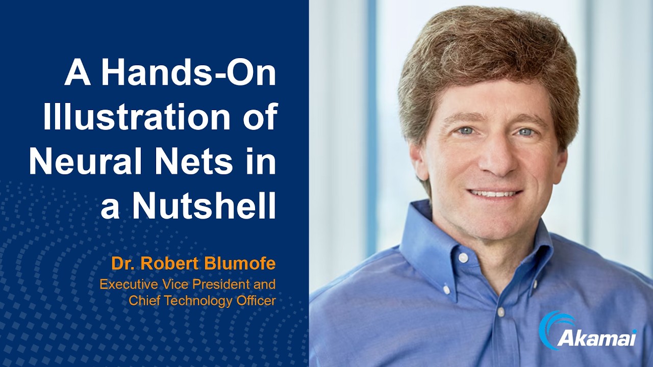 Demystifying Deep Learning: Illustrated Perceptron Tutorial with Akamai CTO Dr. Robert Blumofe