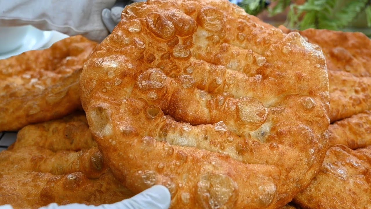 خبز زلابيه مقلي مقرمش