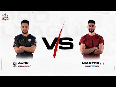 Av3k vs maxter - Quake Pro League - Week 9
