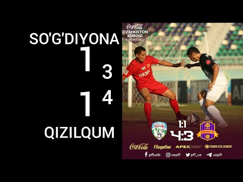 Sog'diyona-Qizilqun 1:1 pen. 4-3 #gollar match | SOGDIANA vs QIZILQUM