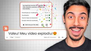 Deixei o claude criar um video para o meu canal no Youtube e ele explodiu