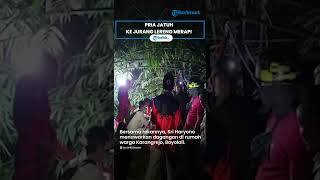 Berita Solo Hari ini: Pria Jatuh ke Jurang Lereng Merapi, Berhasil Dievakuasi dalam Kondisi Selamat