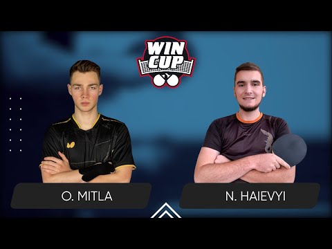 21:30 Oleksii Mitla - Nazarii Haievyi West 5 WIN CUP 22.03.2024 | TABLE TENNIS WINCUP