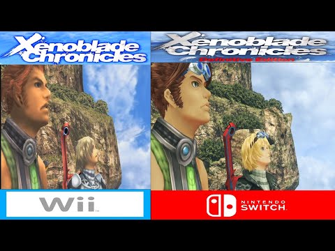 Xenoblade Chronicles: Original vs. Definitive Edition Comparison - The Future can change