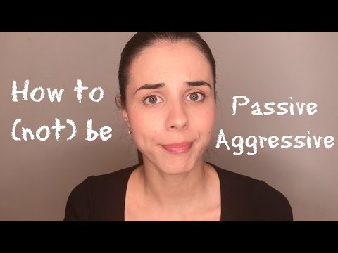 How to (not) be Passive Aggressive