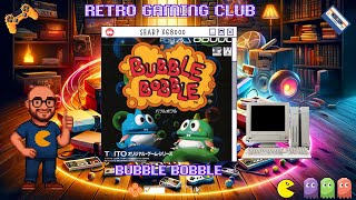 Bubble Bobble | Sharp X68000 | Classic Retro Platformer Fun! 🐉🫧| Review & Gameplay