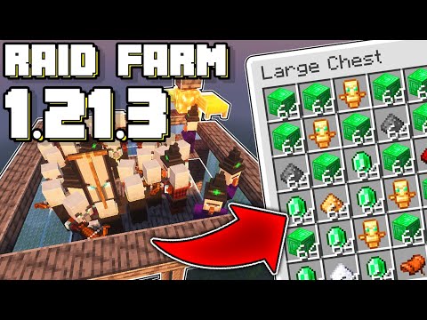 EASY RAID FARM for Minecraft 1.21.4+ | JAVA only