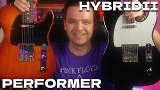 Video thumbnail for Which is Better? Fender Performer Telecaster vs Fender Made in Japan Hybrid II Telecaster by Landon Bailey