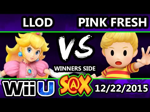 S@X 129 - lloD (Peach) Vs. Pink Fresh (Lucas) SSB44 Tournament - Smash Wii U - Smash 4