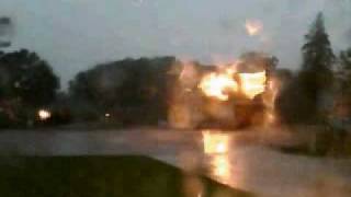 preview picture of video 'Twin Cities 7-17-10 Storm - Time Lapse from Champlin, MN Home'