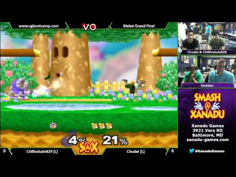 S@X Weekly - Chudat (Ice Climbers) Vs Chillindude829 (Fox Falco) - SSBM Grand Finals - Smash Melee