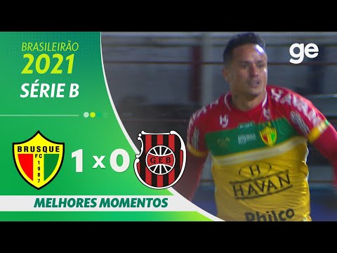Gols e lances de Brusque x Brasil de Pelotas