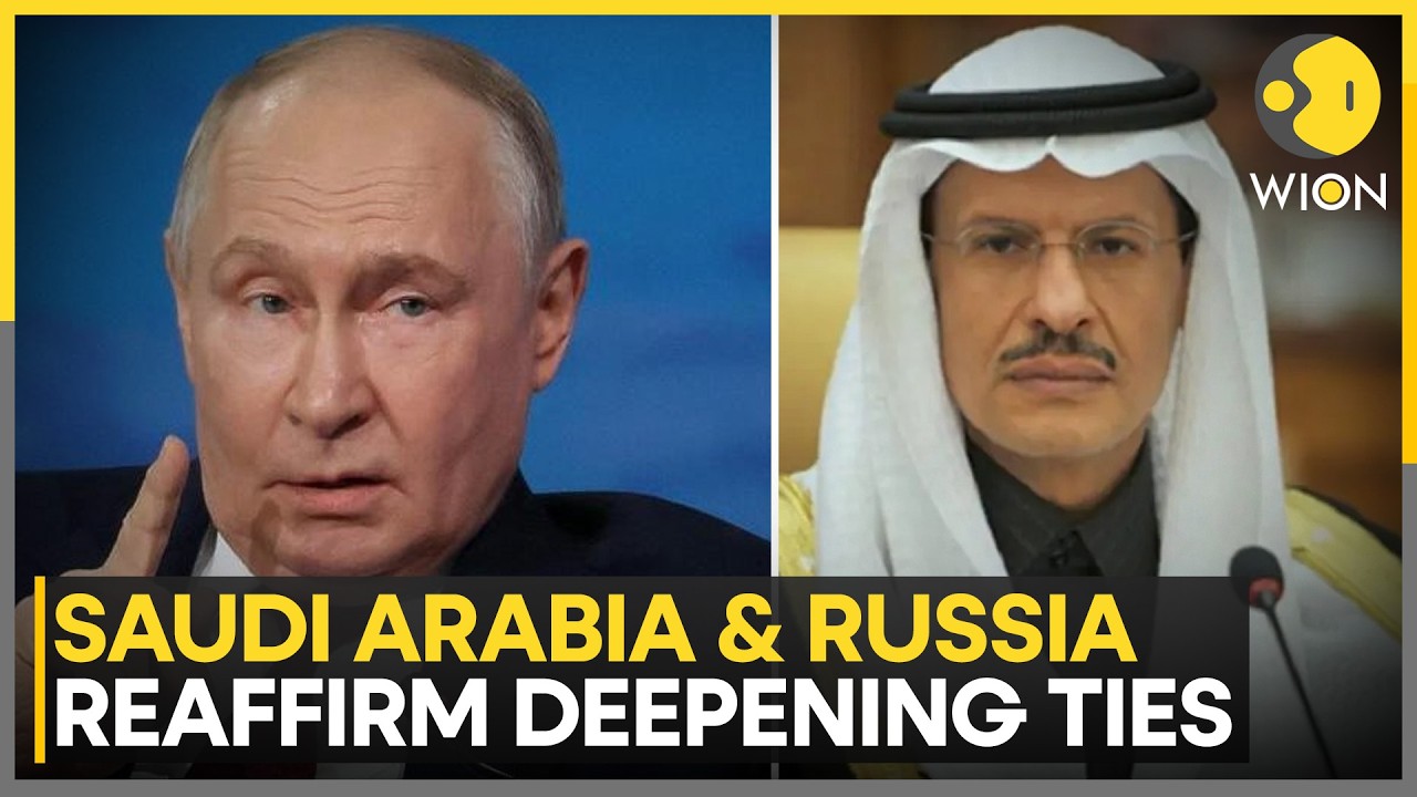 Prince Abdulaziz Bin Salman Hails Enduring Saudi-Russia Partnership | WION News