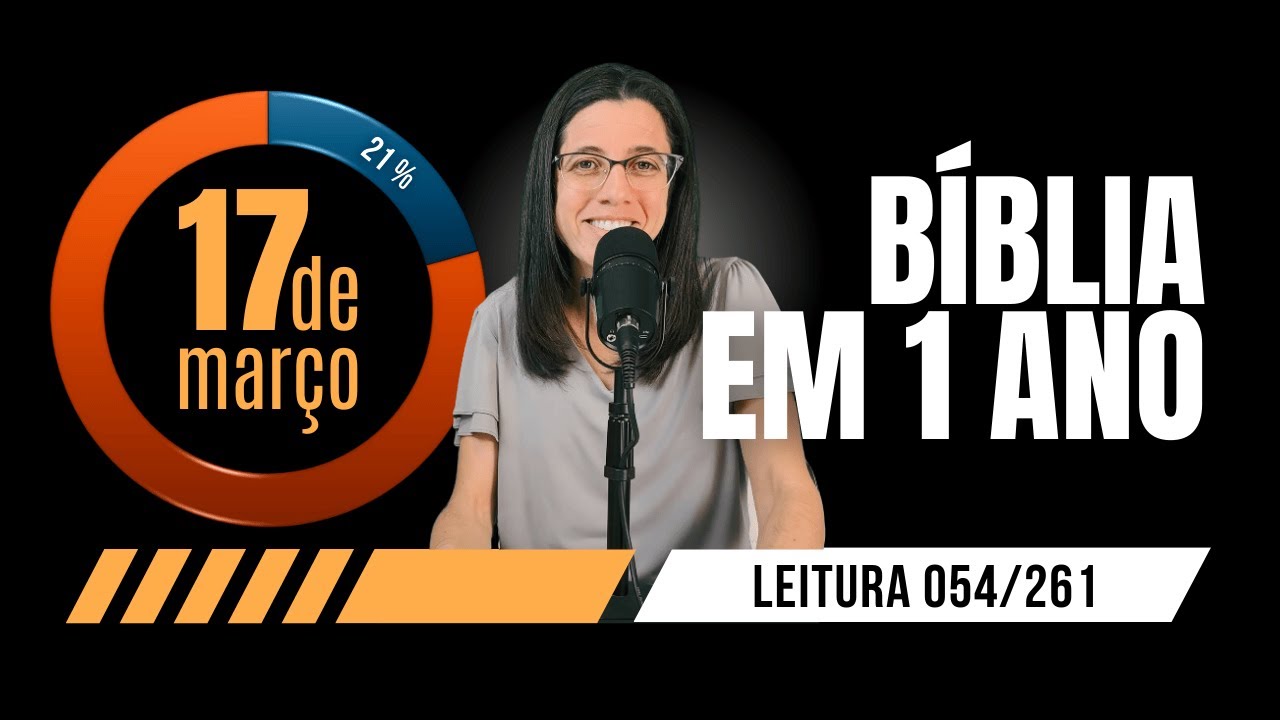 Leitura para 17 de Março de 2025 Dia 54/261