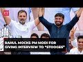 Rahul Gandhi campaigns for Kanhaiya Kumar, mocks PM Modi for giving interview to his “stooges”