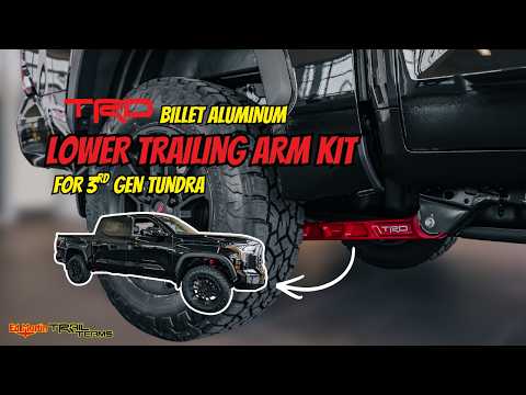 TRD BILLET ALUMINUM LOWER TRAILING ARM KIT FOR 3RD GEN TUNDRA