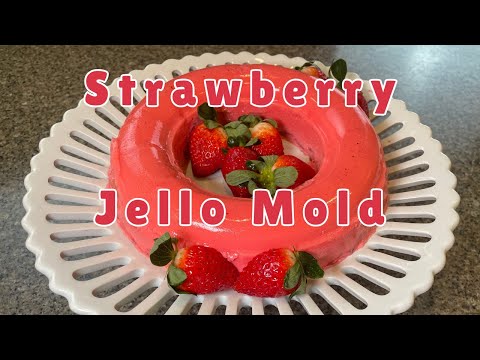Grandma's Secret Christmas Strawberry Jello Recipe